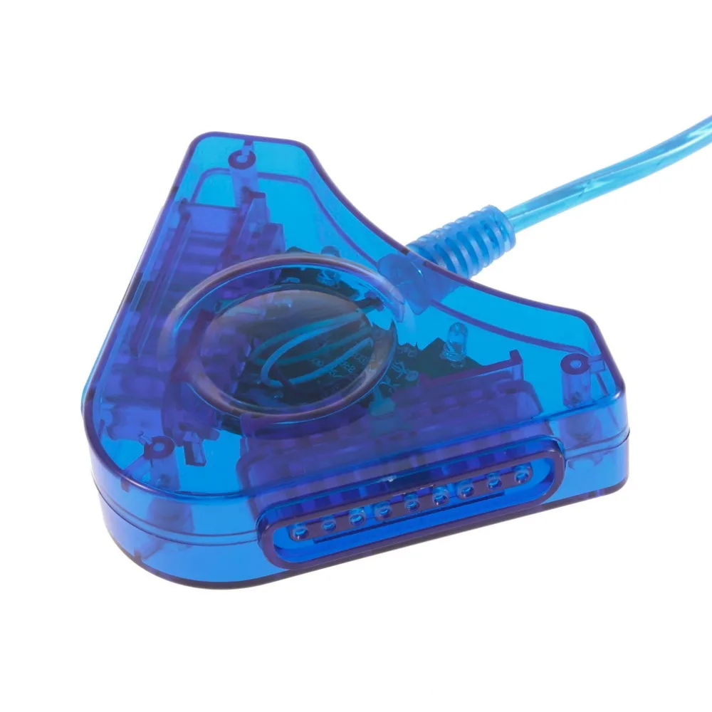 Джойстик игровой USB двойной плеер конвертер Кабель-адаптер для PS2 Привлекательный двойной для Playstation 2 PC USB игровой контроллер