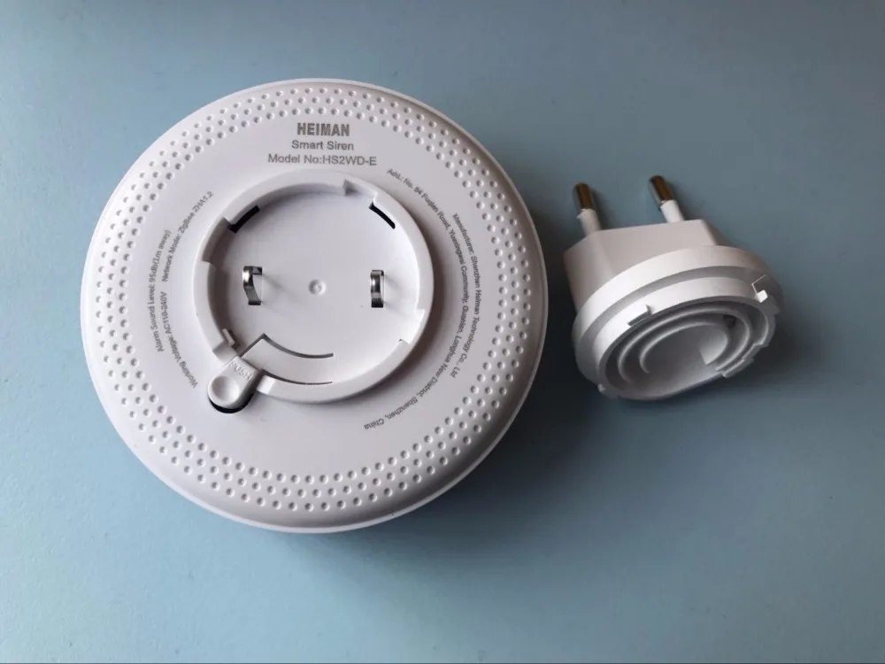 Совместим с бытовыми стерео и помощник Kaku Conbee Красной мигающей 95db HEIMAN Zigbee HA3.0