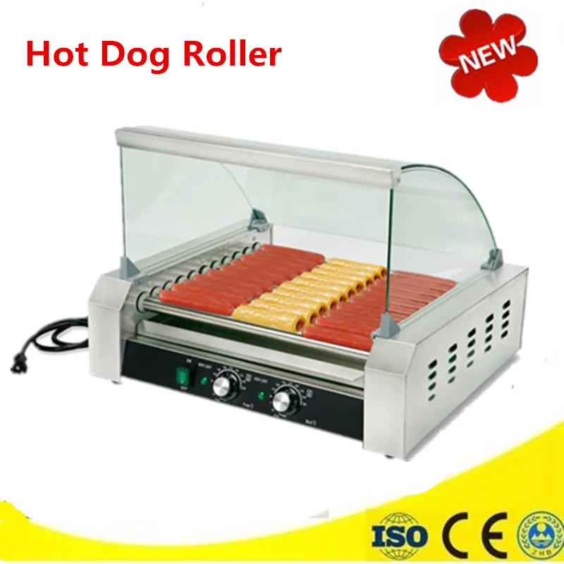 Automatic Electric Hot Dog Roller Mini Household Commercial Sausage