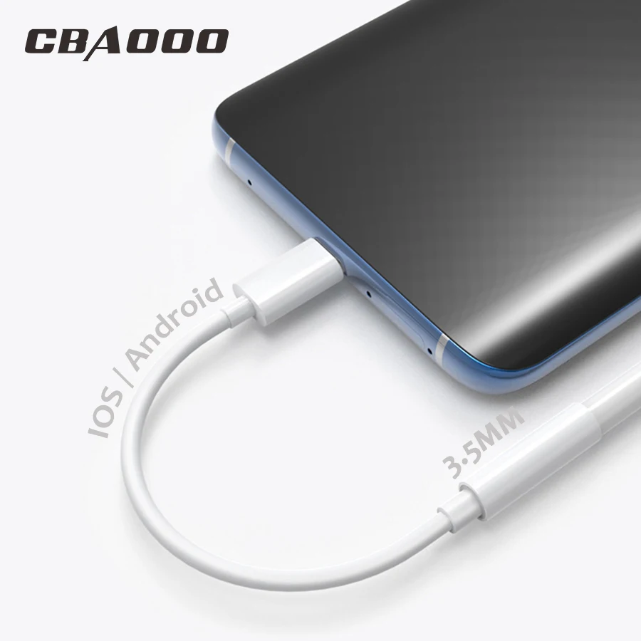 

3.5mm Audio Adapter For iPhone Type C Earphone Headphone Jack Converter USB-C Type-C Music AUX Cable for Samsung Huawei xiaomi