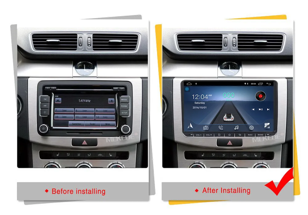 Flash Deal HD Android 8.1 Car dvd player radio for Volkswagen golf 6 touran passat B7 sharan Touran polo tiguan GPS Navi Microphone gift 5