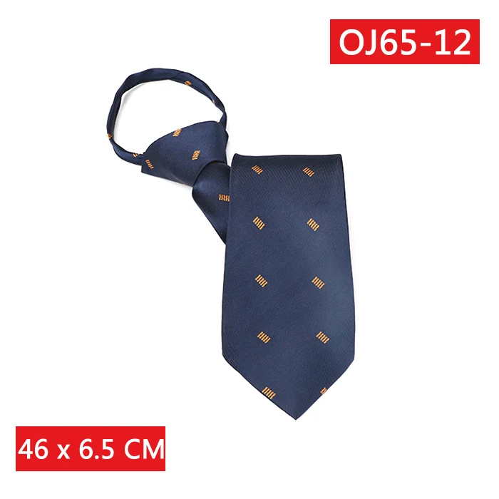YISHLINE мужские галстуки на молнии 2,56 дюймов с мультяшными буквами в полоску модный легкий галстук для свадебной вечеринки - Цвет: OJ65-12