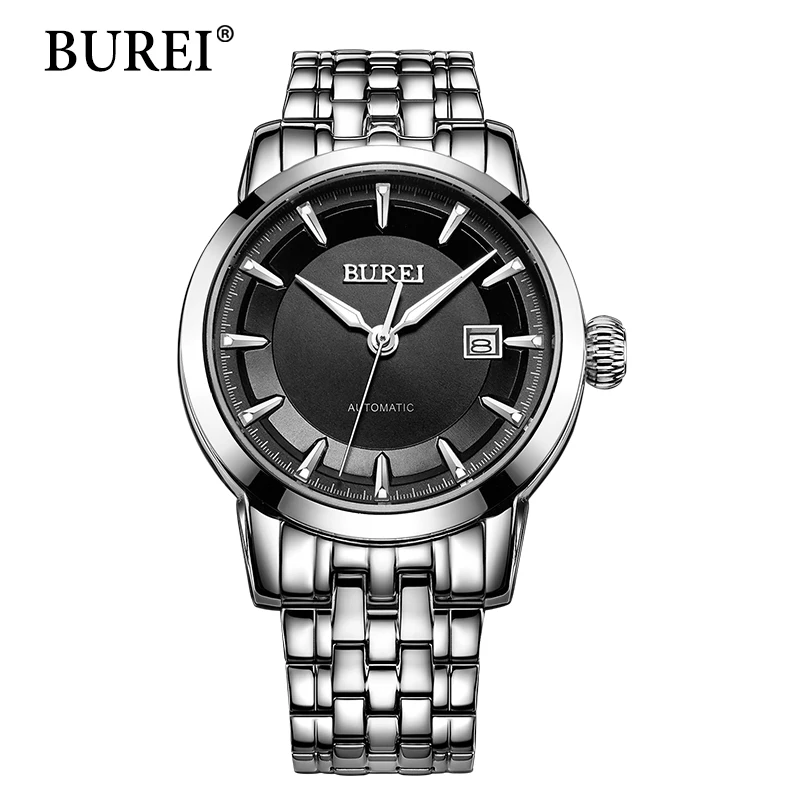 BUREI font b Women b font font b Mechanical b font Watches Top Fashion Brand Female