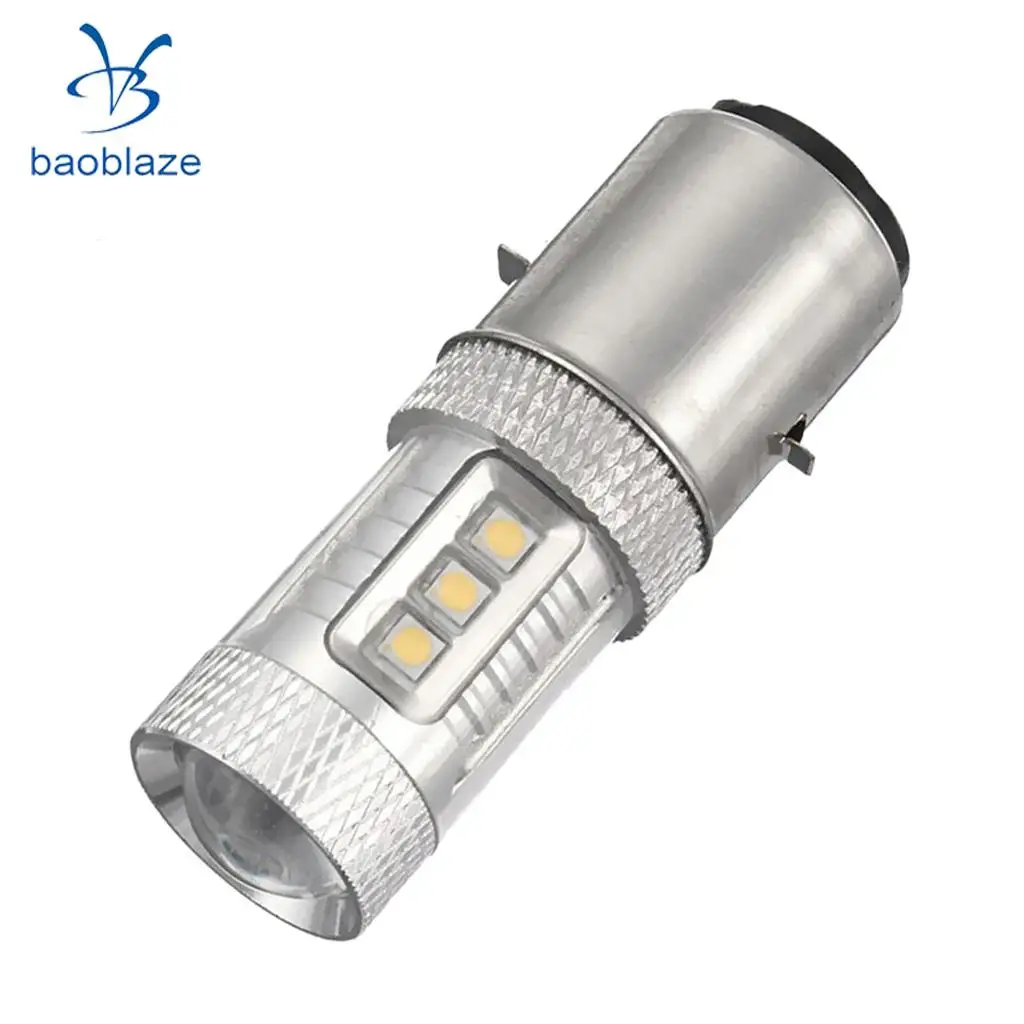 BA20D H6 H/L 80W 12V LED мотор мопед/скутер/ATV фара противотуманная фара|12v led|bulb lightbulb light led |