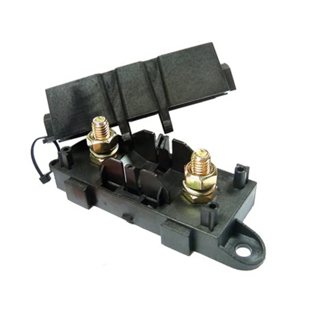 

Fuse Block Car Truck Large Size M8 Threaded Bolt Splashproof Fuse Holder Box Block for 1 Mega-Backup