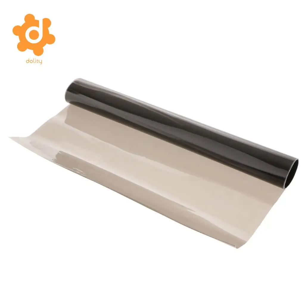 Fog Light Protector Sticker Headlights Vinyl Film Glossy Light Black