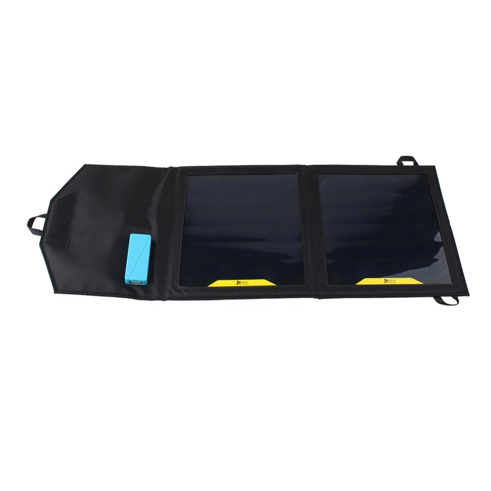 

Foldable 5V 7W Solar Panel Cell Folding External Battery Solar for Smartphone Charger Portable Power Bank USB Mobile Chargers