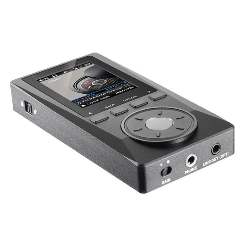 Mp3 плеер XDUOO X10 портативный музыкальный DSD64 высокого качества без потерь Поддержка
