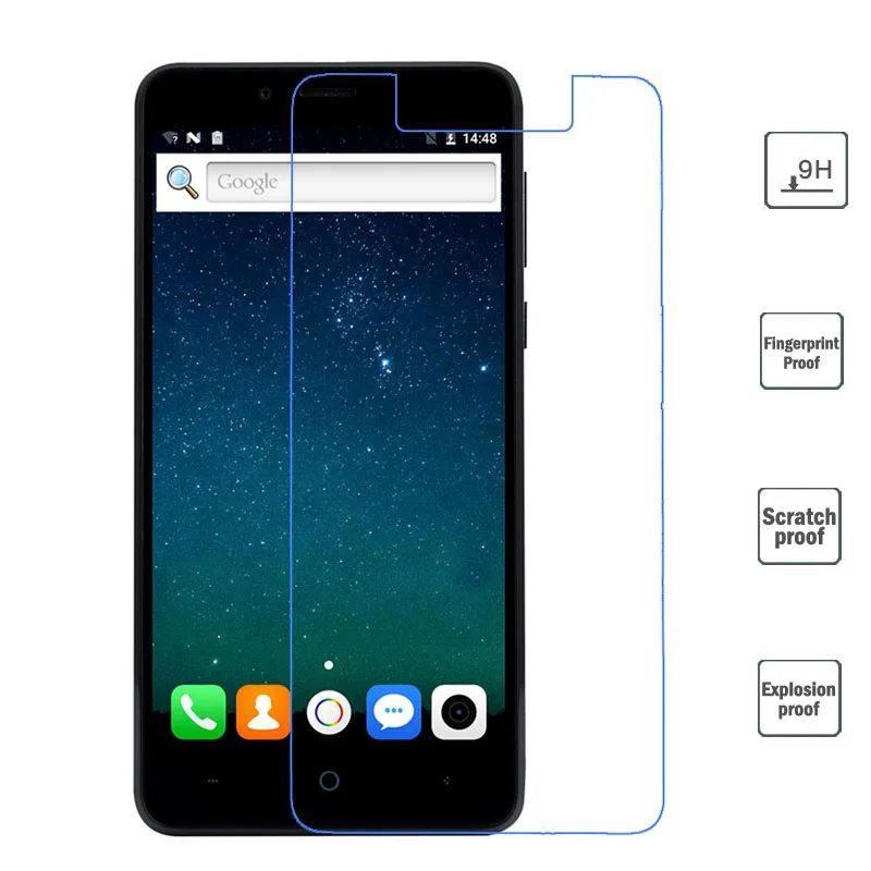 Изготовление на заказ для Leagoo KIICAA Power 5 дюймов 9H 2.5D Взрывозащищенная пленка из