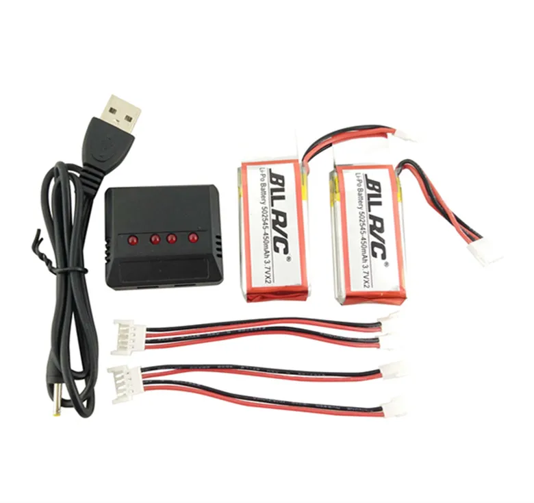 

Квадрокоптер BLL, 2 шт./лот, UDI U919 U919A U845A U945A RC, запчасти 7,4 в (3,7 в * 2), аккумулятор 450 мач + зарядное устройство