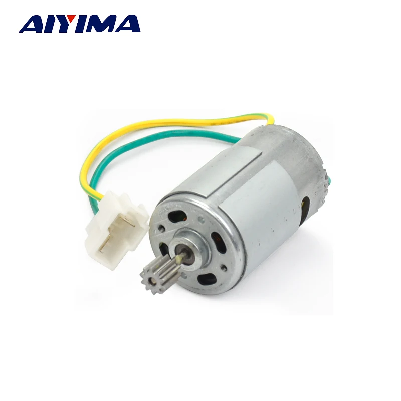 

AIYIMA 1Pc Motor DC 6V for Electric Vehicle RS550 14000rpm High Power Ectric Car Motor Conversion Transformer Kit