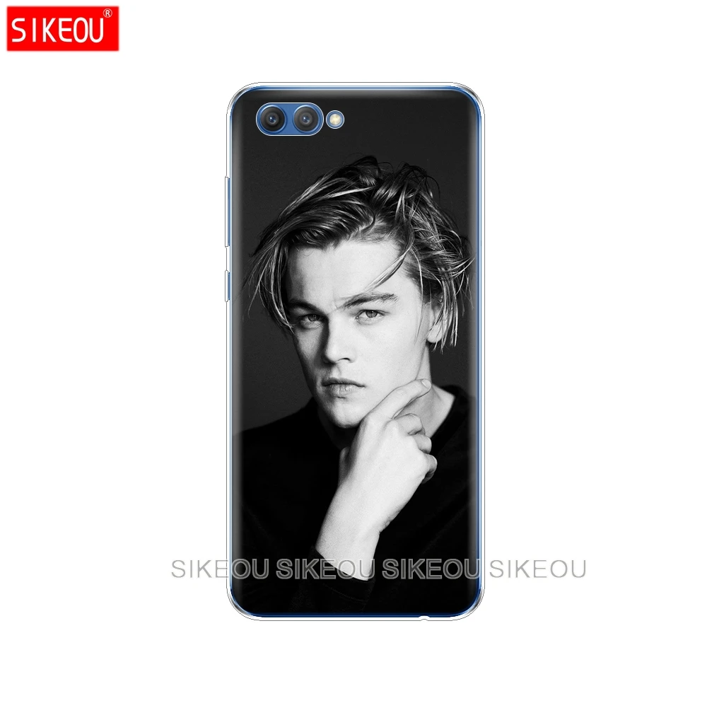 Силиконовый чехол для телефона Huawei Honor 10 V10 3c 4C 5c 5x 4A 6A 6C pro 6X 7X 6 7 8 9 LITE Leonardo dicapro young