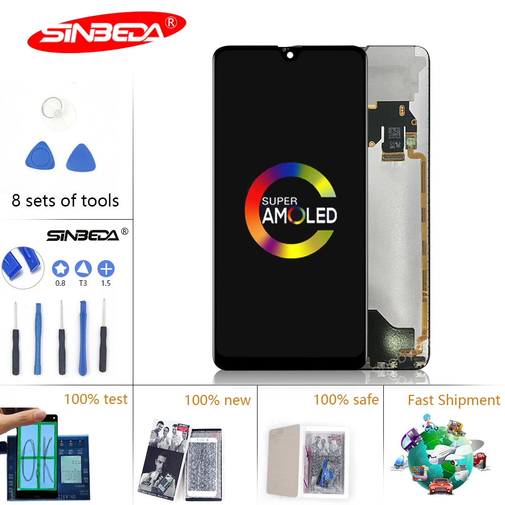 

Original 6.53" LCD For HUAWEI Mate20 LCD Display Touch Screen Digitizer HMA-L29 HMA-L09 HMA-LX9 HMA-AL00 For HUAWEI Mate 20 LCD