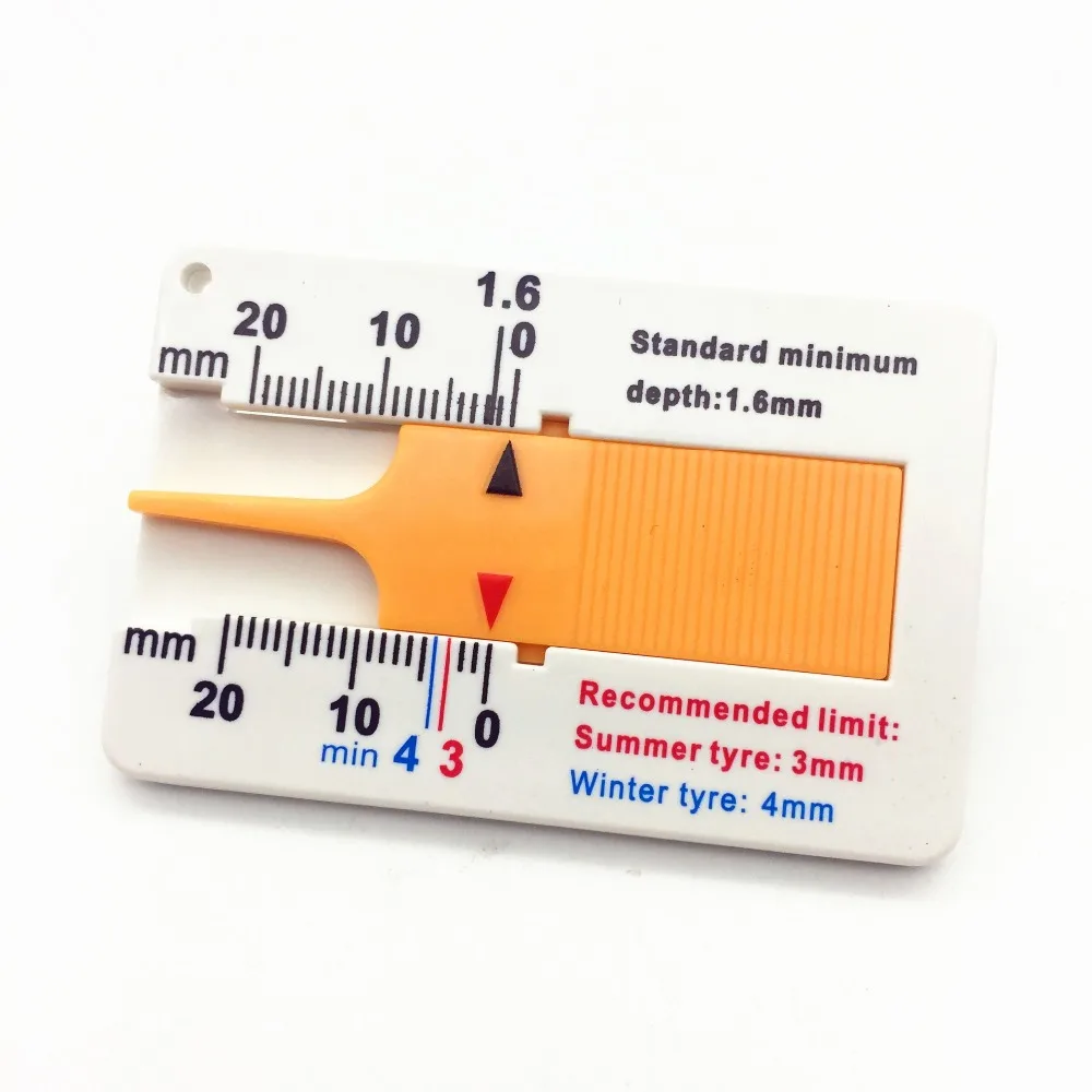 Plastic Tire Tread Depth Gauge 5