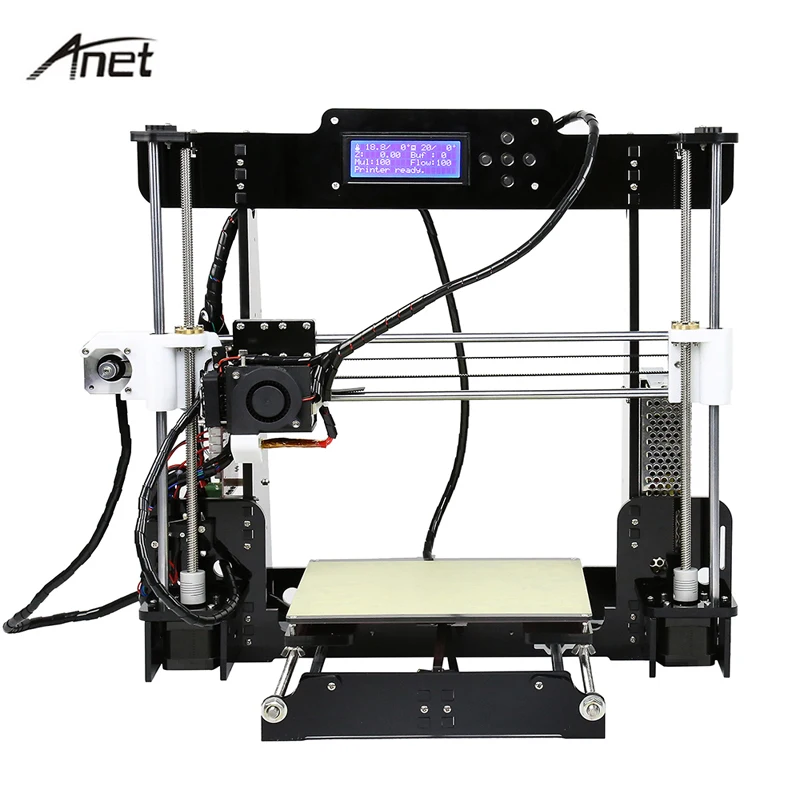 

Auto Level&Normal A8 Reprap Prusa i3 DIY 220*220*240mm 3D Printer Kit with 1Rolls/10M Filament+8G SD Card Video + Tools