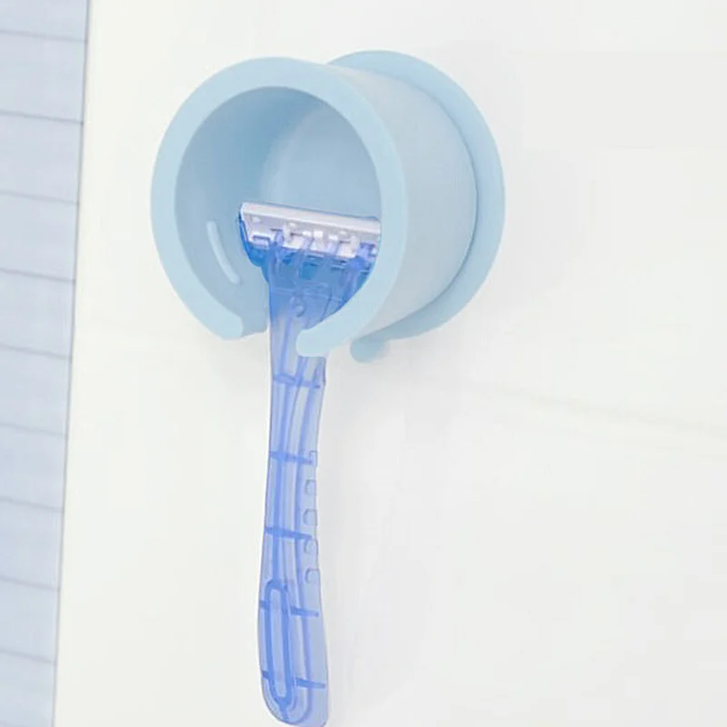 Creative Shaving Razor Rack with Suction Cup Shaving Knife Rack Shaver