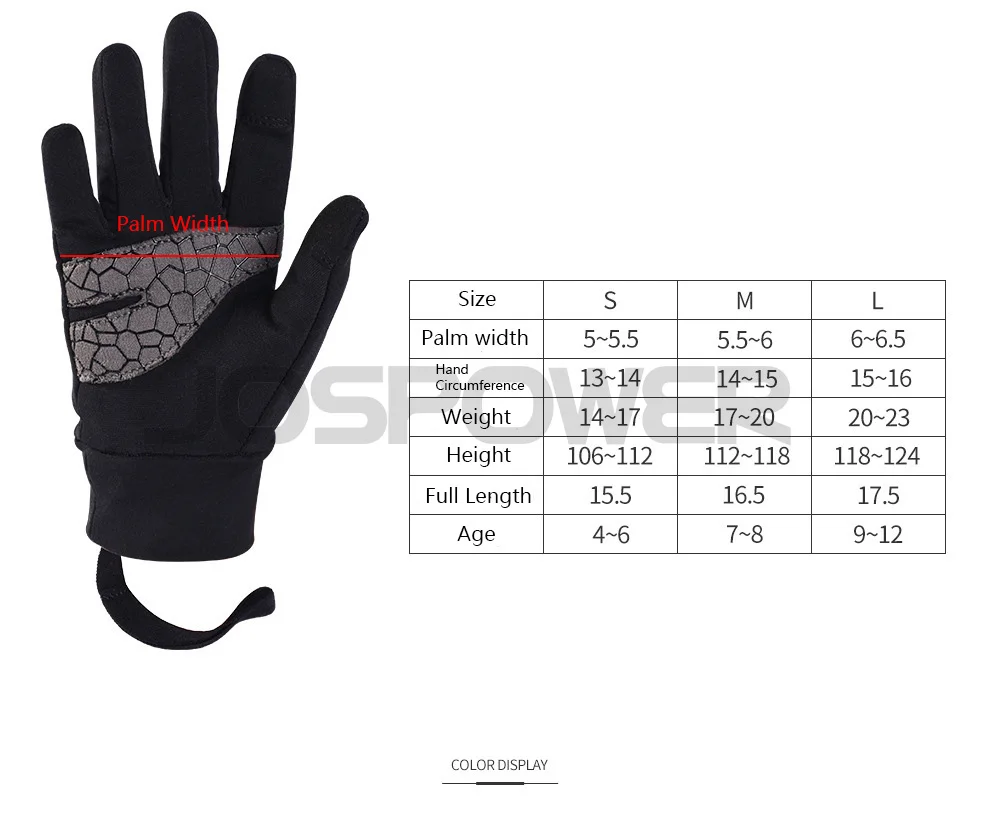 Кроссовки детские велосипедные перчатки с сенсорным экраном Нескользящие дышащие перчатки детские велосипедные флисовые теплые спортивные перчатки для активного отдыха