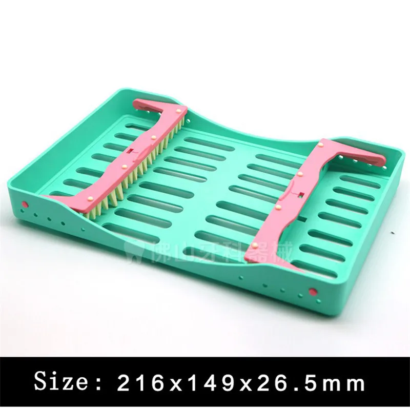 Стоматологическая стойка для стерилизации пластиковая коробка для хирургической стерилизации стоматологический автоклав кассета файл боры держатель для дезинфекции стоматологический инструмент