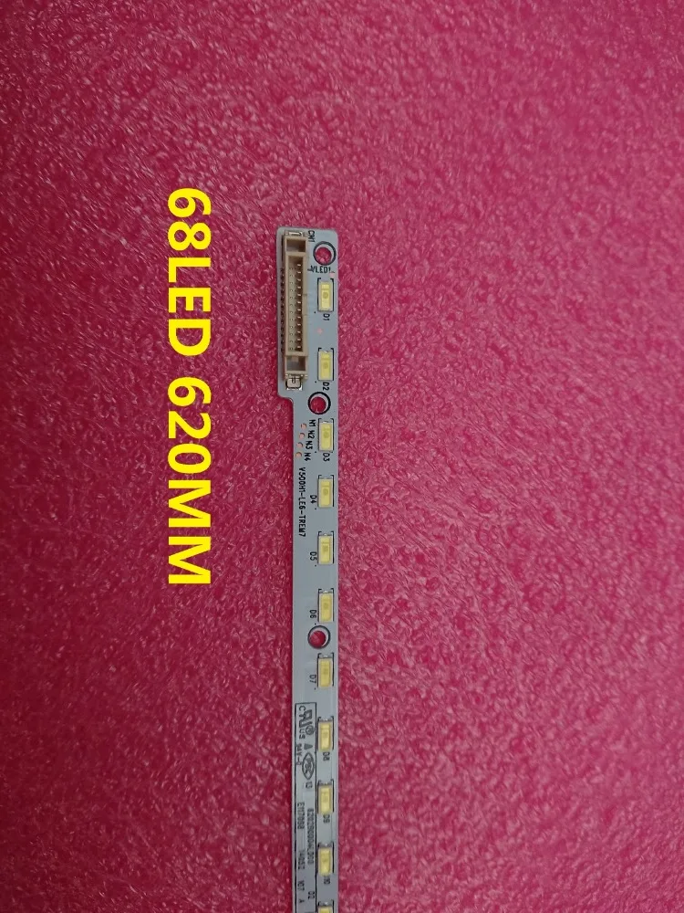 Новинка 1 шт. 68 светодиодов 620 мм светодиодная лента для лампочек 50 m5580af|strip|strip led |
