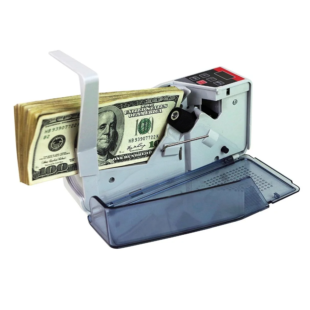 

V40 Mini Portable Handy Bill Cash Money All Currency Counter Counting Machine