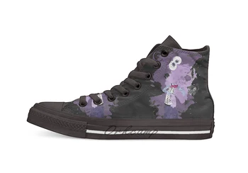 

Fear High Top Canvas Shoes Flat Casual Custom Unisex Sneaker Drop Shipping
