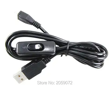 

Raspberry pi micro usb cable with power switch