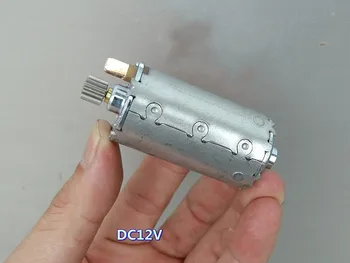 

DC12V high torque motor front and rear double ball bearing compensated carbon brush motor