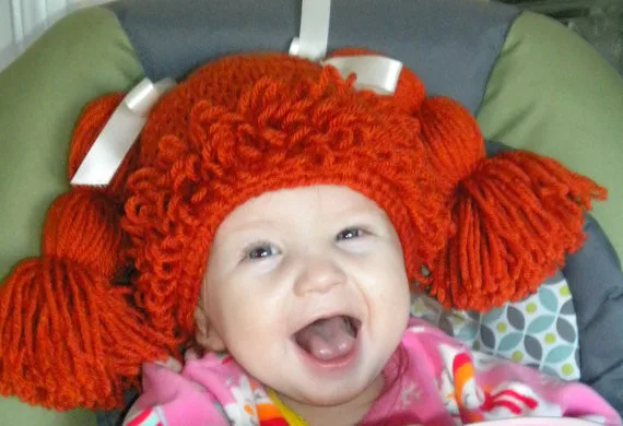 baby wig hat