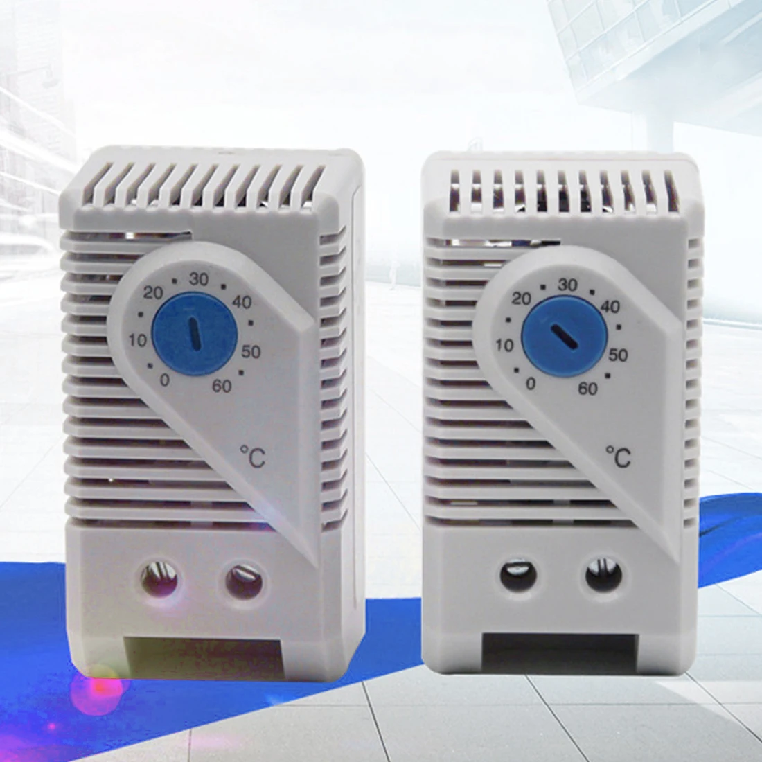 

Sensor Temperature Controller 0-60degrees Compact Mechanical Thermostat KTS011 New