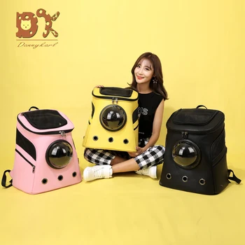 

DannyKarl Cat Dog Space Capsule Transport Outdoor Travel Bag Pet Cat Dog Backpack Window for Kitty Puppy Small Cat Dog Carrier