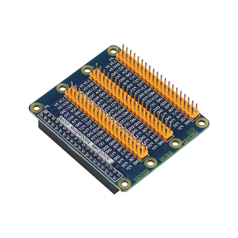 Raspberry Pi GPIO Плата расширения 1 до 3 40 Pin GPIO модуль для Orange Pi PC Raspberry Pi 4B/3B+/3B Raspberry Pi Zero W/1,3