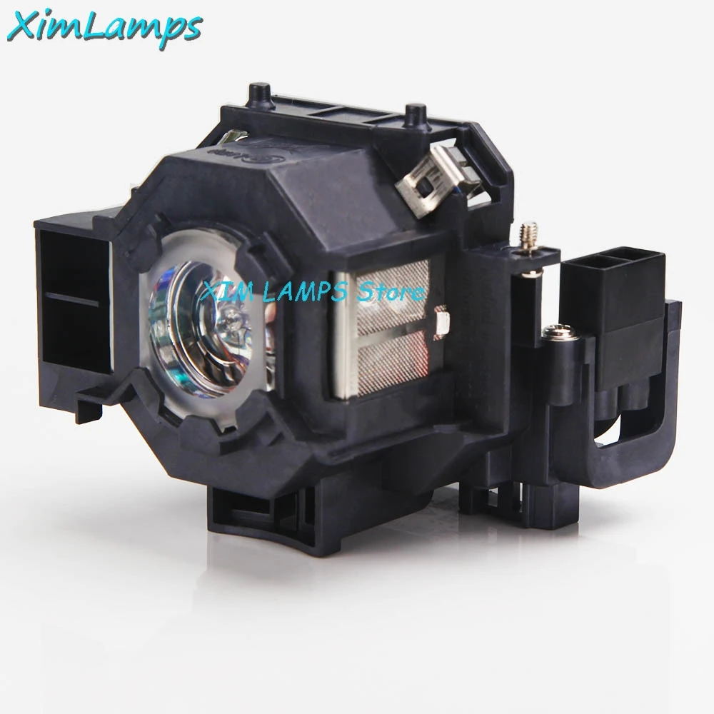 

Replacement Projector Lamp With Housing For Epson PowerLite 83C 410W 822 EMP-83H EMP-83 EB-410W 400WE 180 Days Warranty