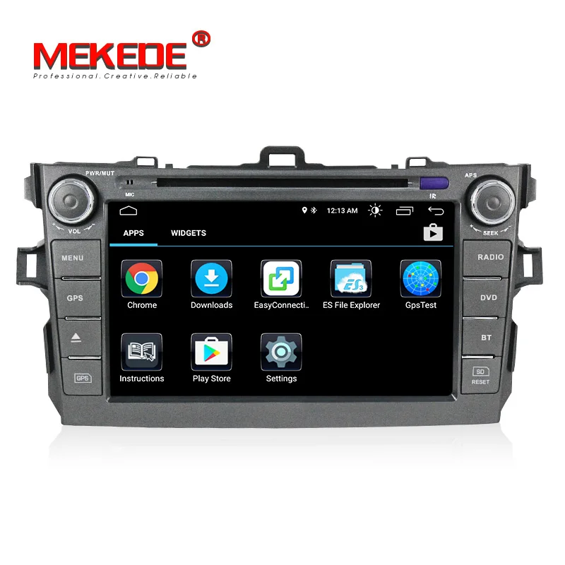 Clearance HD1080 8inch 2din android 8.1 system Car stereo head unit navigation GPS NAVI DVD player fit for toyota corolla 2007-2011 1