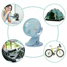 360 градусов круглый вращающийся воздушный вентилятор перезаряжаемый охладитель охлаждающий Мини Портативный Регулируемый USB вентилятор зарядка через usb зажим для стола вентилятор