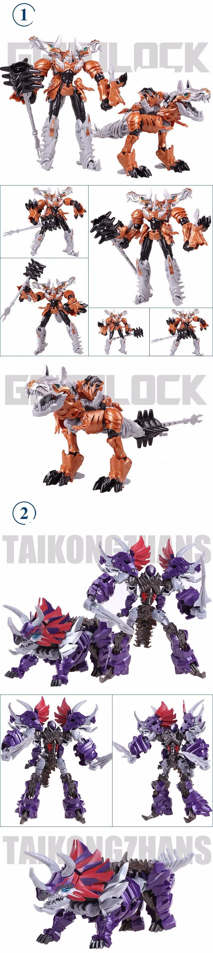 Розничная деформационные игрушки Dinobots Grimlock Slug Strafe трансформация автомобиля Робот фигурки подарки для детей Juguetes Brinquedos