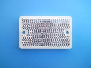

10PCS TD-02 65*40mm Reflective Plate Reflector Plate Sensor Board for Photoelectric Switch
