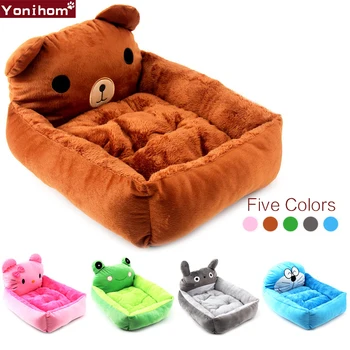 

Puppy Dog Beds Mats Sofa Cartoon Cute Dog Cushion House Dog Beds for Small Dogs Blanket Kennel Soft Puppy Pet Bed Cushion large