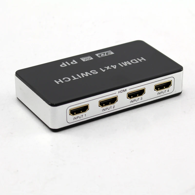 4 порта HDMI коммутатор 4x1 картинка-в-картинке PiP HDMI переключатель V1.4 Поддержка 3D полный HD 4k x2K для HDTV с ИК-пультом дистанционного управления