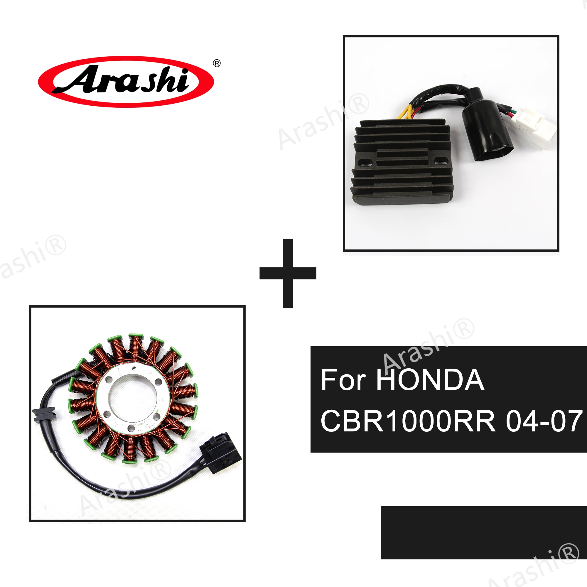 

Arashi Voltage Rectifier Regulator Generator Engine Stator Coil For HONDA CBR1000RR CBR 1000 RR CBR1000 2004 2005 2006 2007