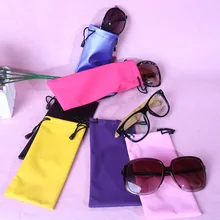 100 шт/партия Водонепроницаемые кожаные пластмассовые солнцезащитные очки сумка мягкие очки сумка очки чехол для телефона