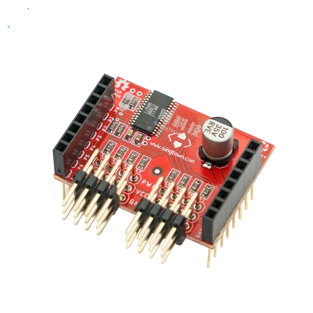 

OpenMV3 2 M7M4 Dedicated Pca9685 Eight PWM I2C Interface for Steering Wheel Drive Expansion Board