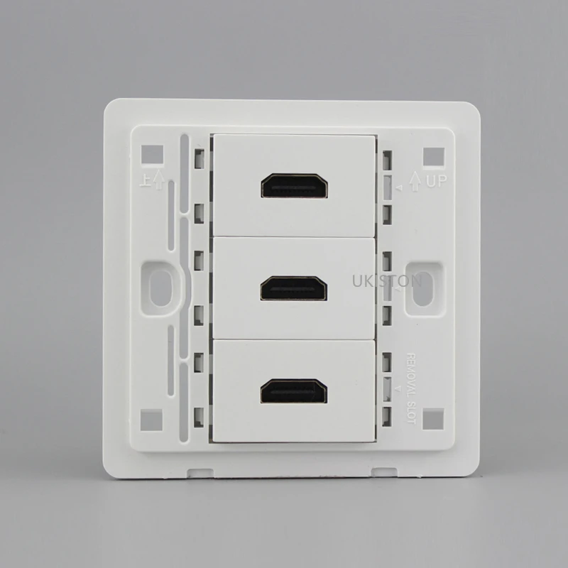 3 Ports HDMI wall panel pic 2