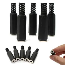 5 шт., новинка 3,5 мм, Женский стерео адаптер, штекер, стерео аудио адаптер, разъем, подходит для стерео аудио