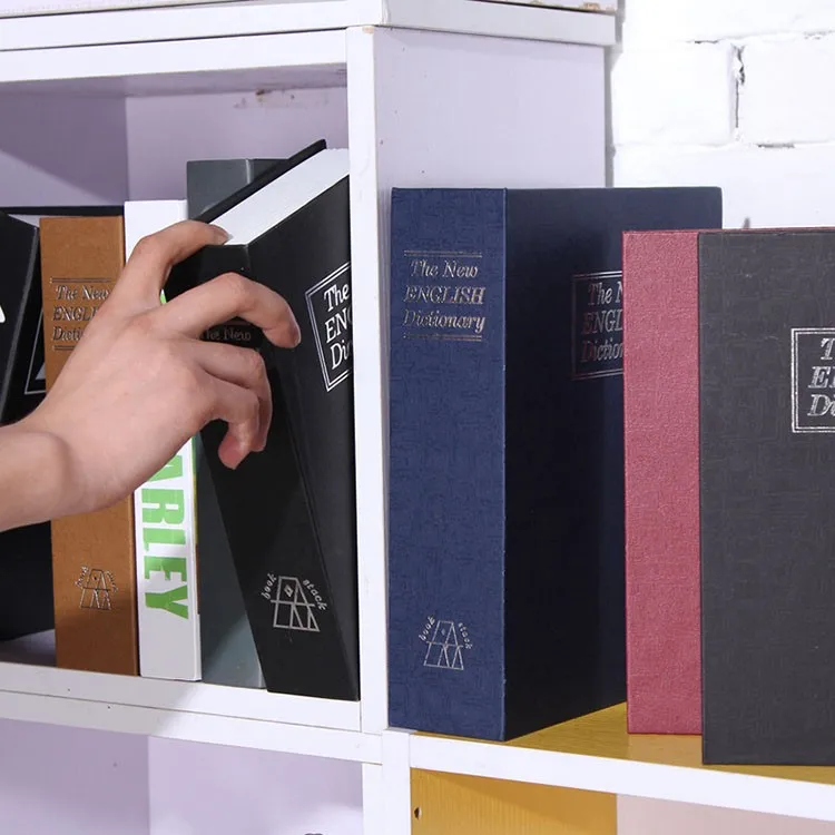 Book Safes Simulation Dictionary Secret Book Safe Money Box Case Money Jewelry Storage Collection Box Security Key Lockjpg (6)