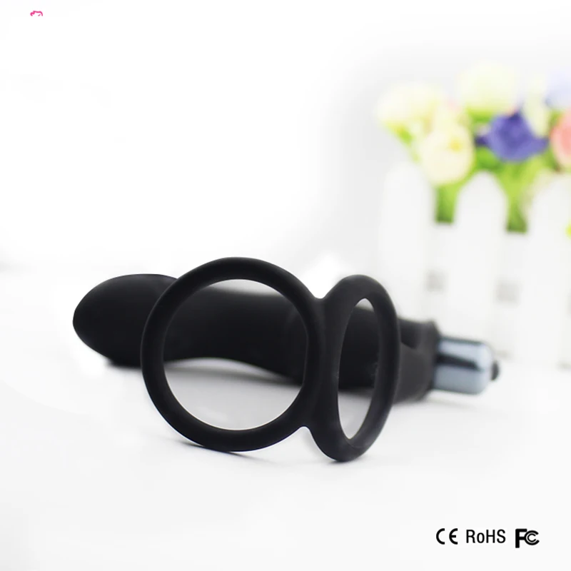 Butt-Plug-Cock-Ring-10-Speed-Silicone (5)