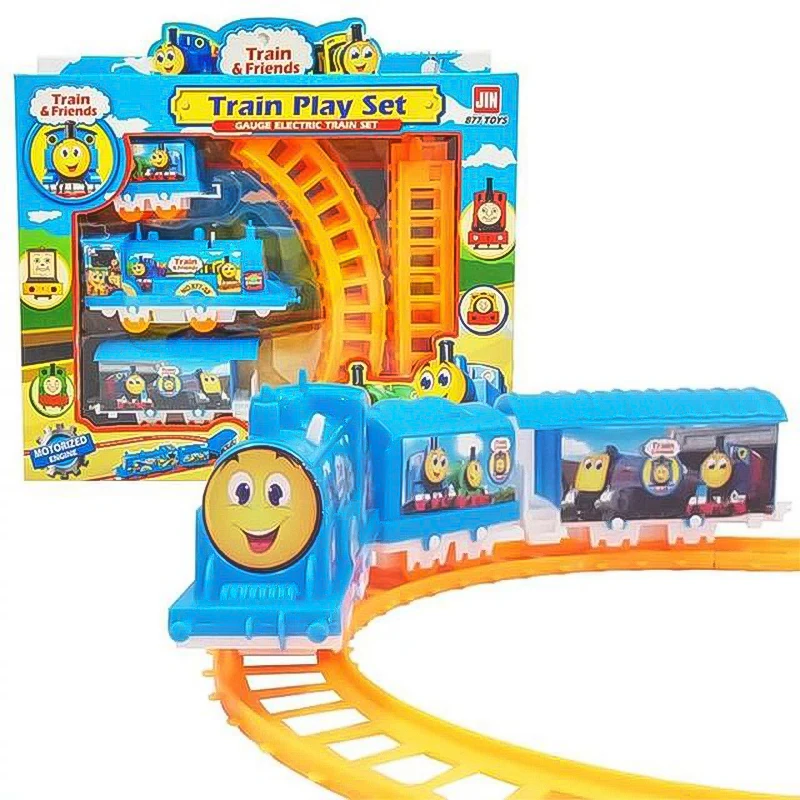 

New Toys for Kids 2019 Electric Track Train Electric Animation Car Small Train Educational Toy Train Kids Toys