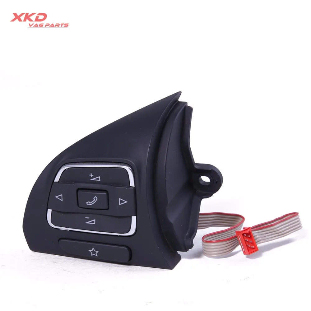

Left Side Steering Wheel Control Button for V-W JE-TTA Golf MK6 Tiguan 5C0 959 537 B