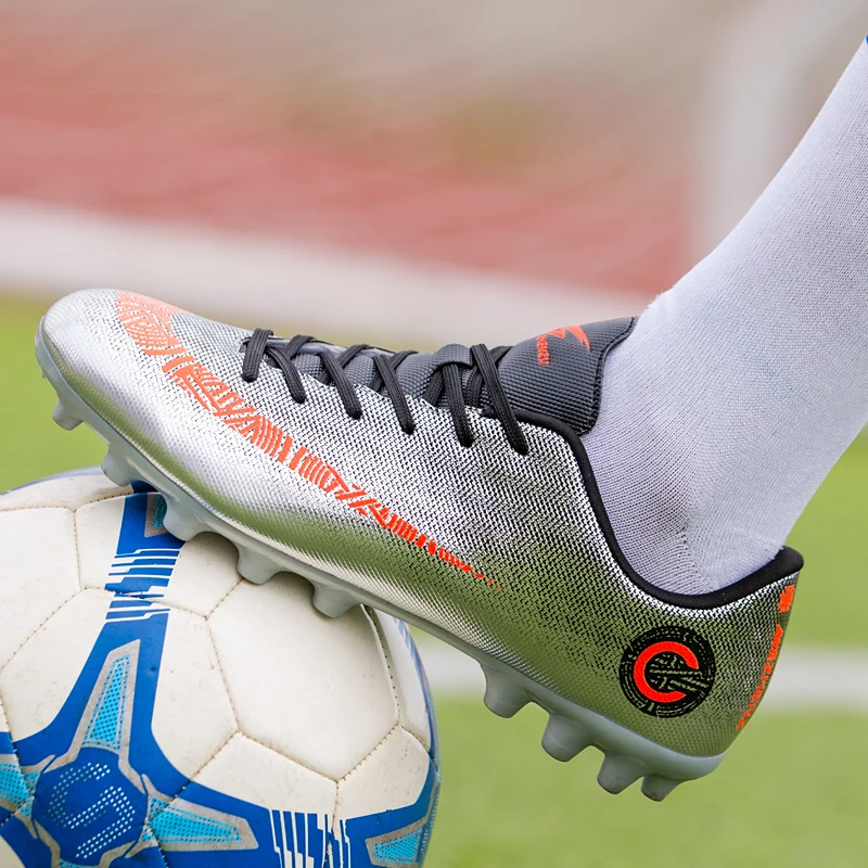 Najtaniej ZHENZU profesjonalne korki piłkarskie tanie buty piłkarskie dla dzieci mężczyźni krampon futbol orjinal buty piłkarskie do gry na zewnątrz trampki ayakkabi