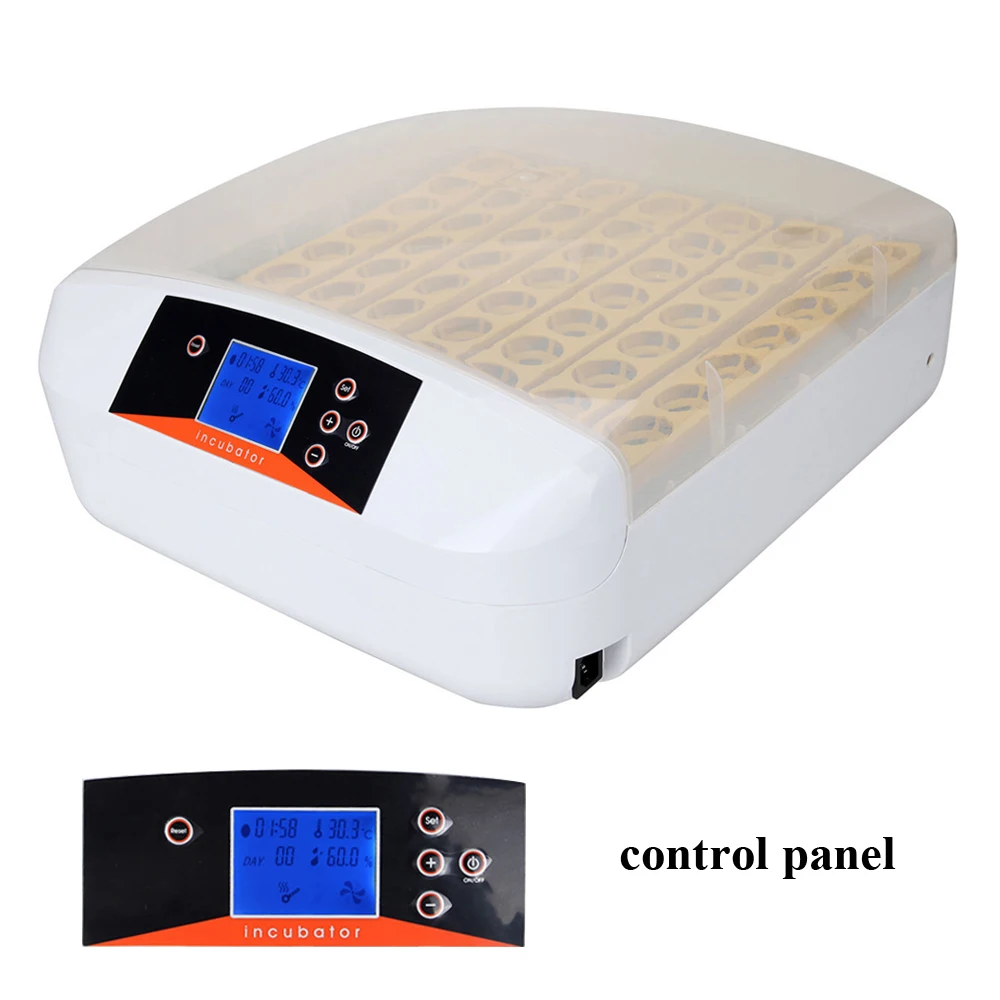 

Hot sale Egg Incubator Automatic 56 Chicken eggs Incubators bird goose duck LED display Temperature Control