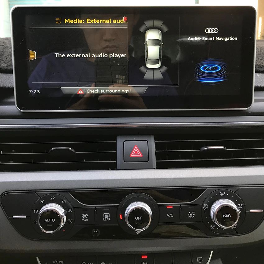 Clearance Realsun 10.25 Inch Audi A4 B9 Concert MMI 3G RAM 32G ROM Octa Core Android 7.0 System 4G Network Car GPS Navigation 2